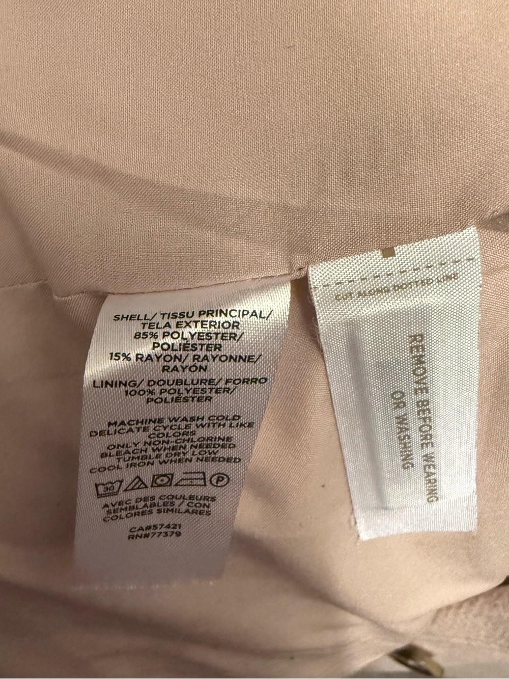 Ann Taylor Tan Blazer - Size 4P - Picture 8 of 8